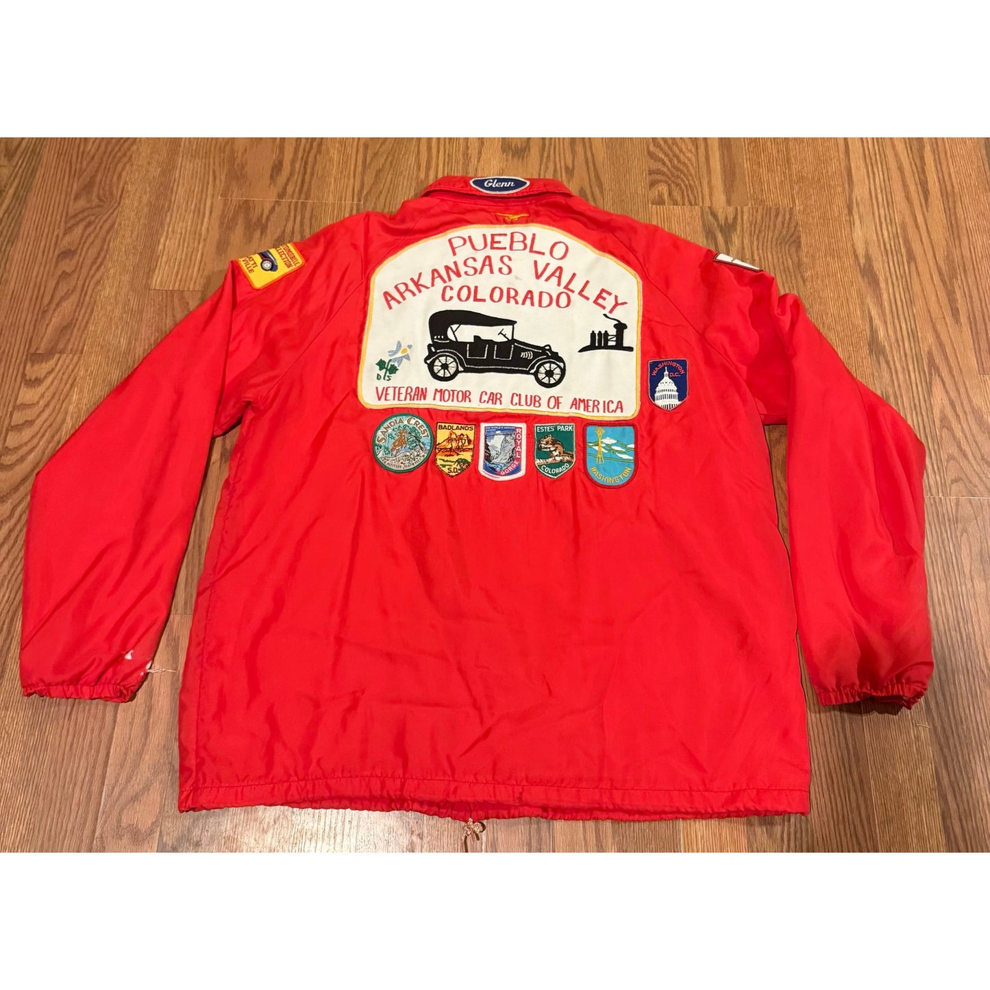 80s Car Club Jacket With Patches