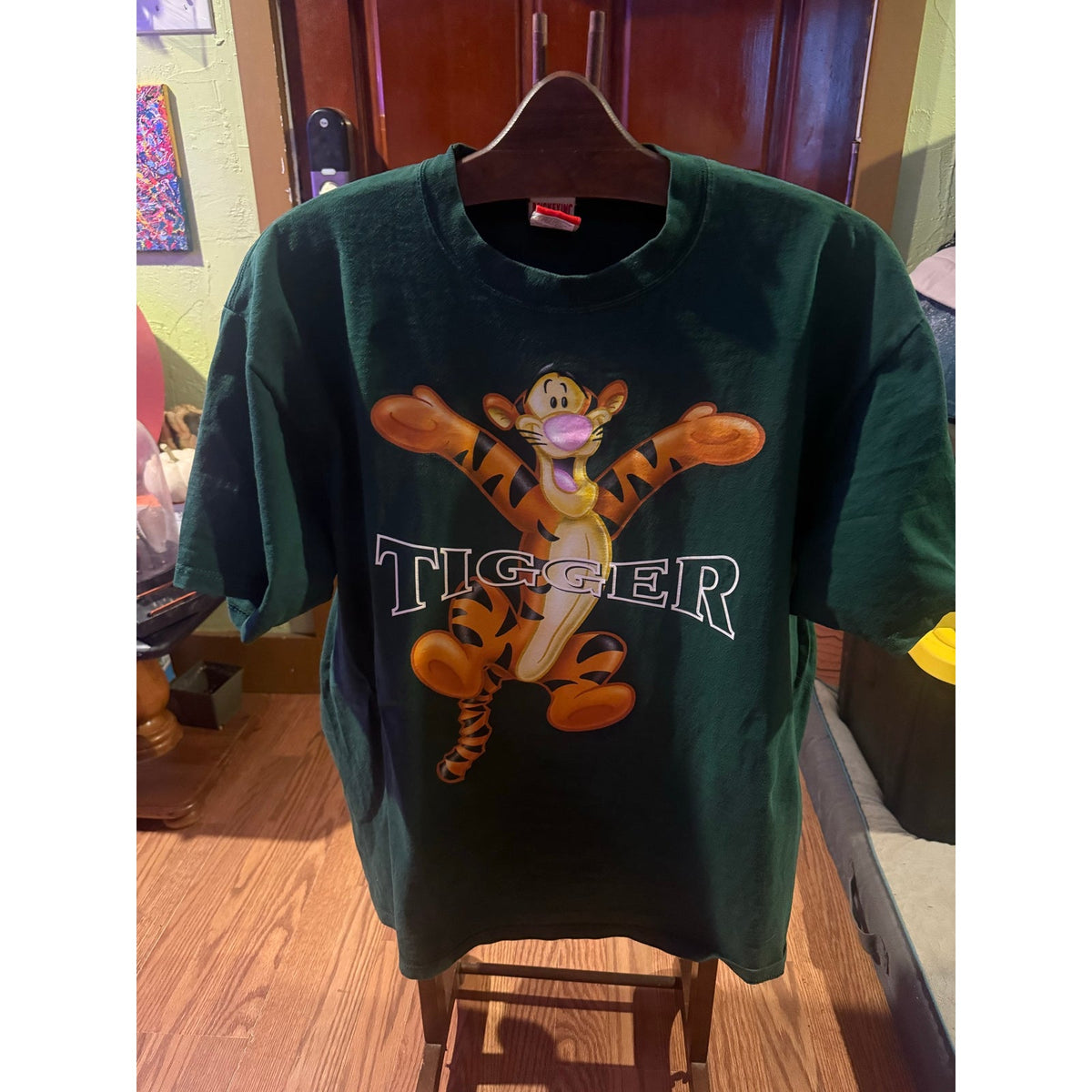 Disney Mickey Unlimited Tigger dark green size xl