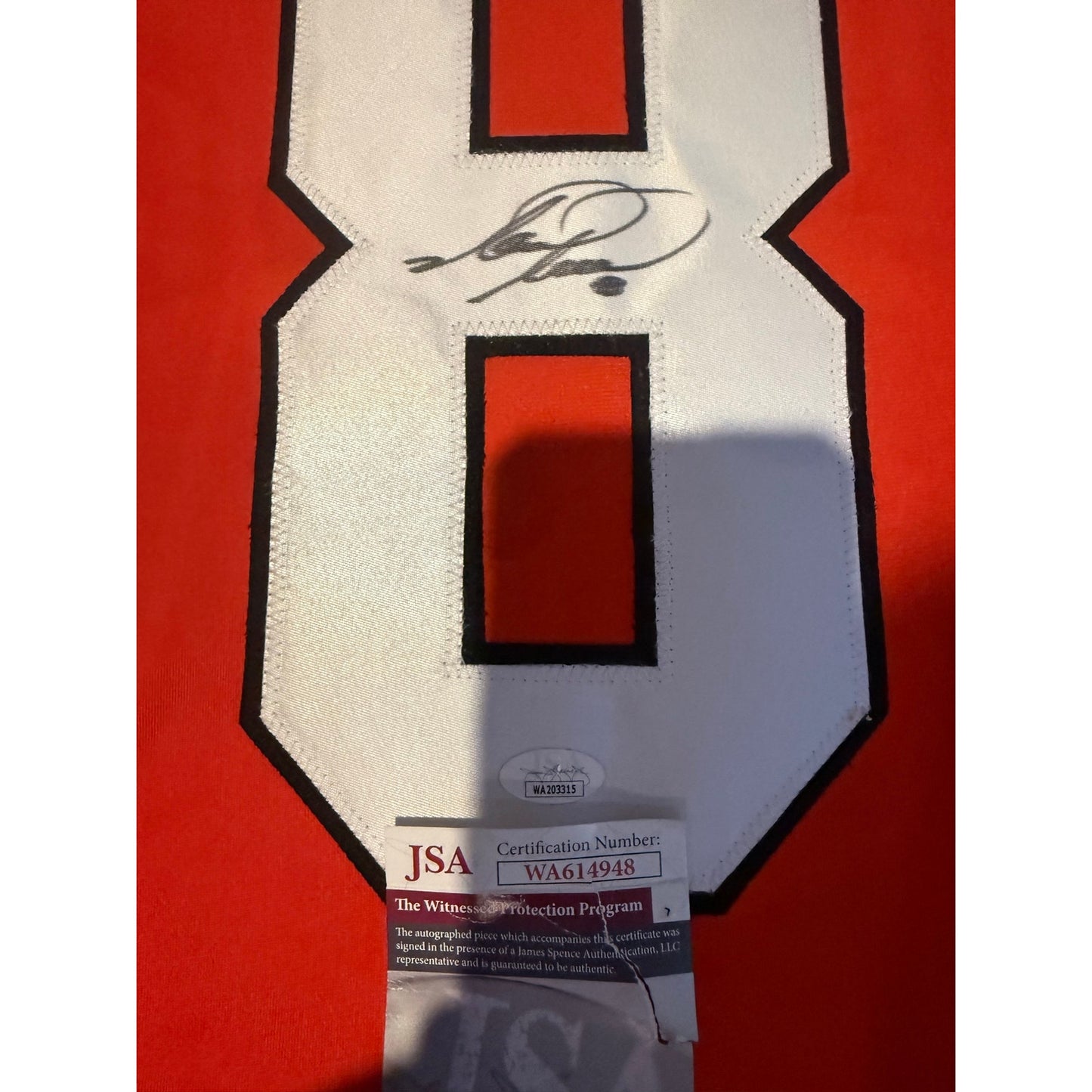 SIGNED Mark Recchi Philadelphia Jersey WITH JSA