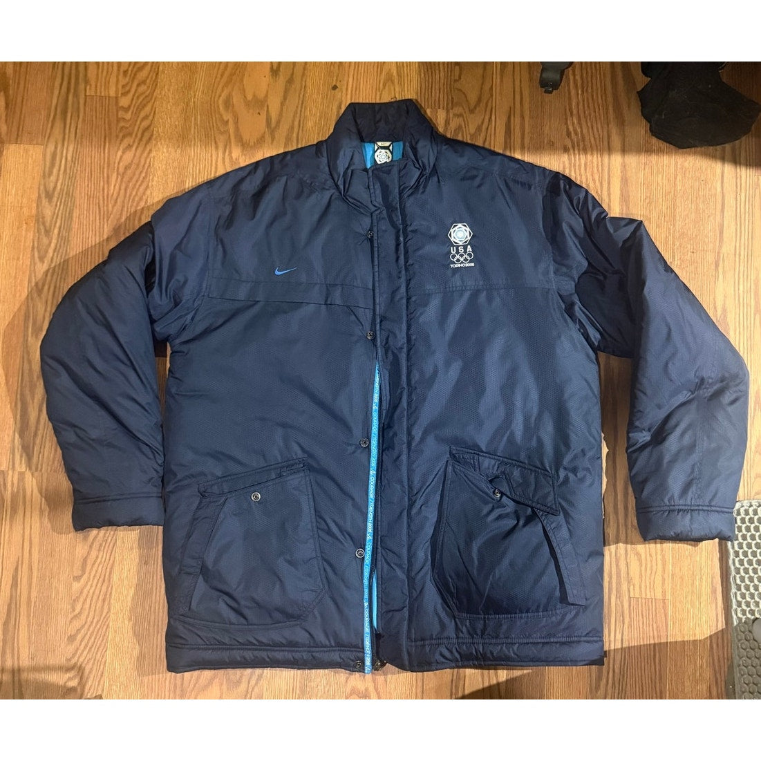 2006 Nike USA Olympic Team Torino Winter Jacket size XXL