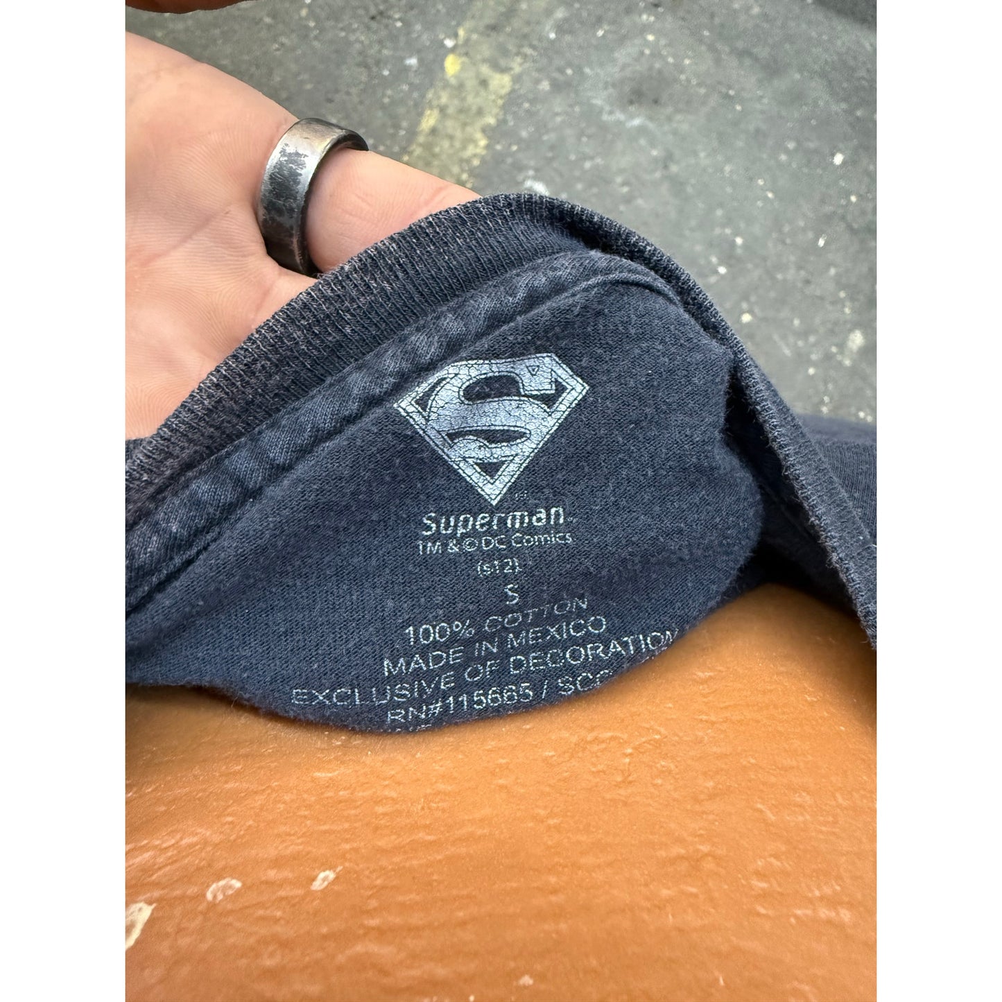 Custom Bleached Superman