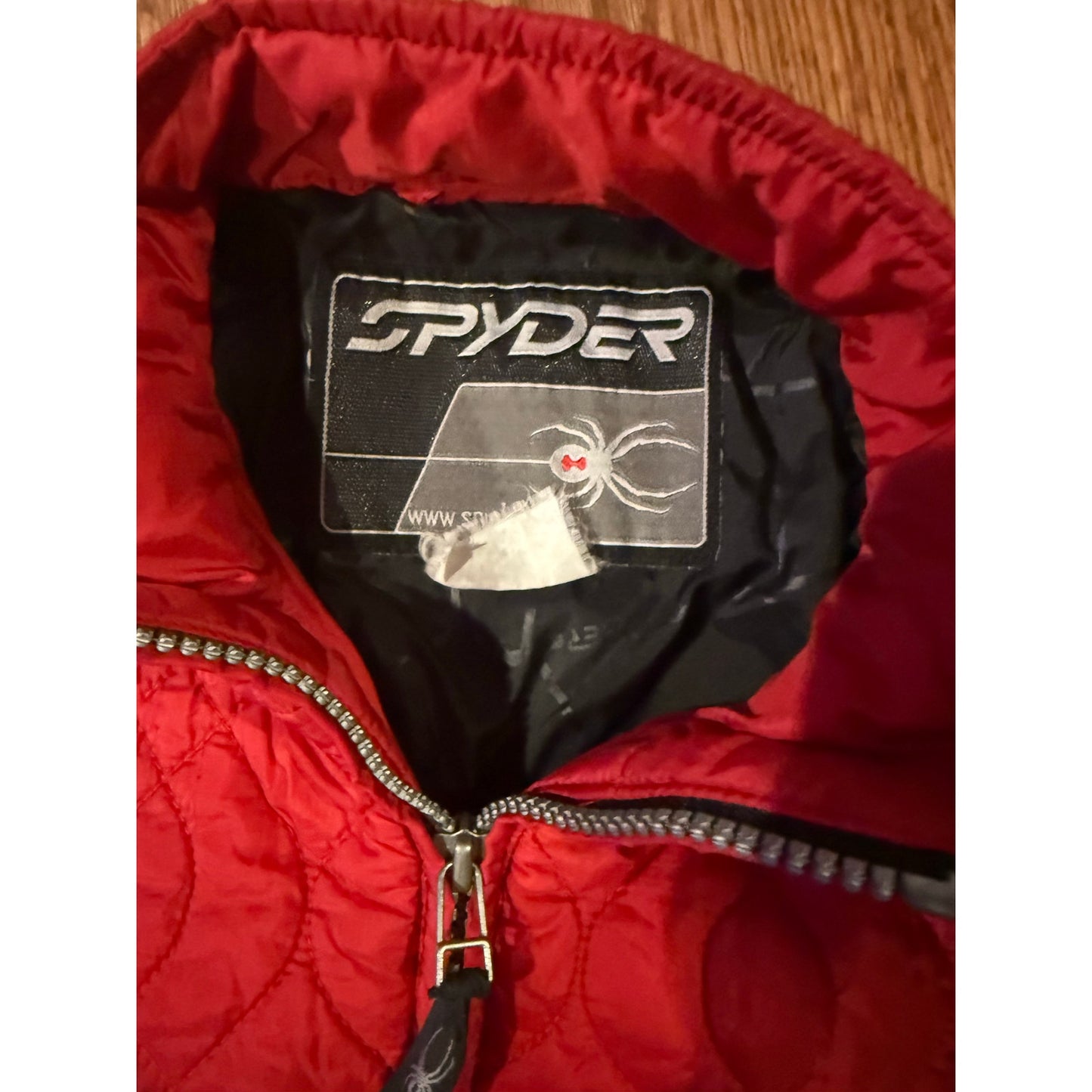 Spyder Red Quilted Insulated Jacket – Performance Outerwear