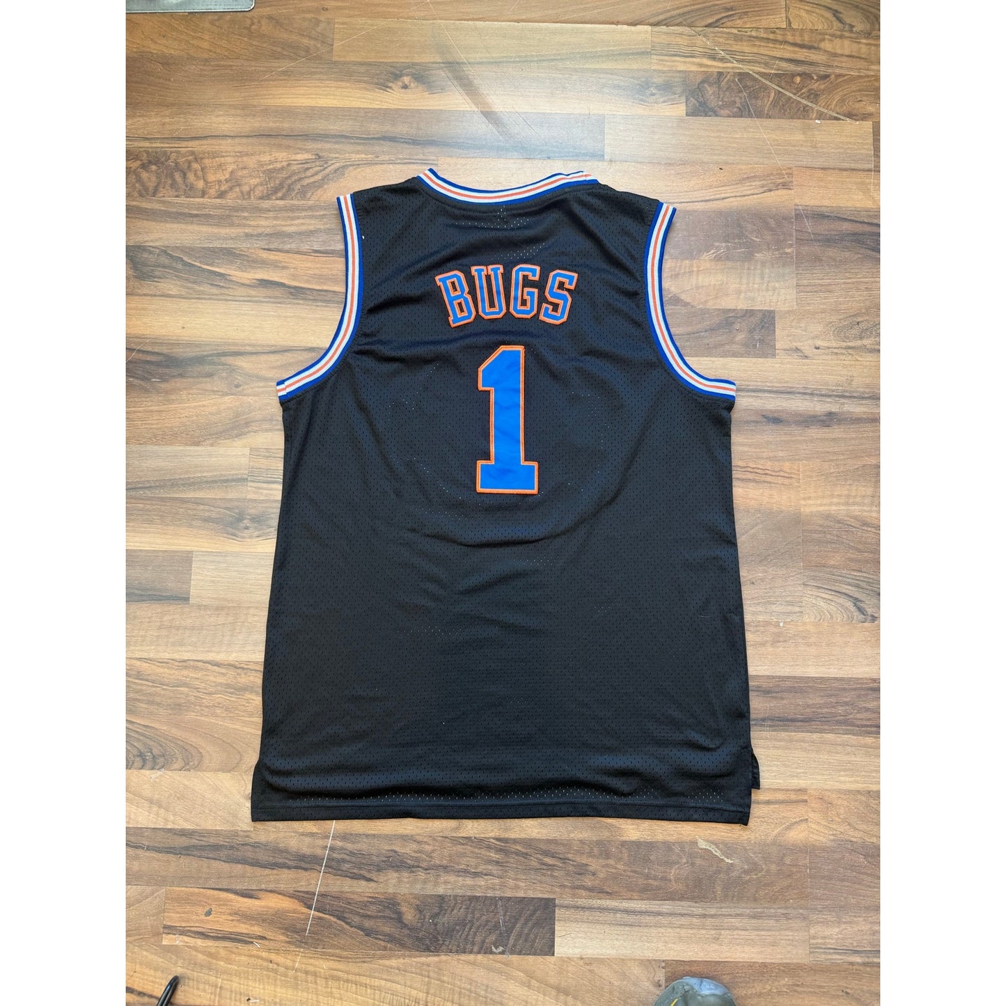 Black Tune Squad Bugs Bunny Space Jam Jersey Size XL