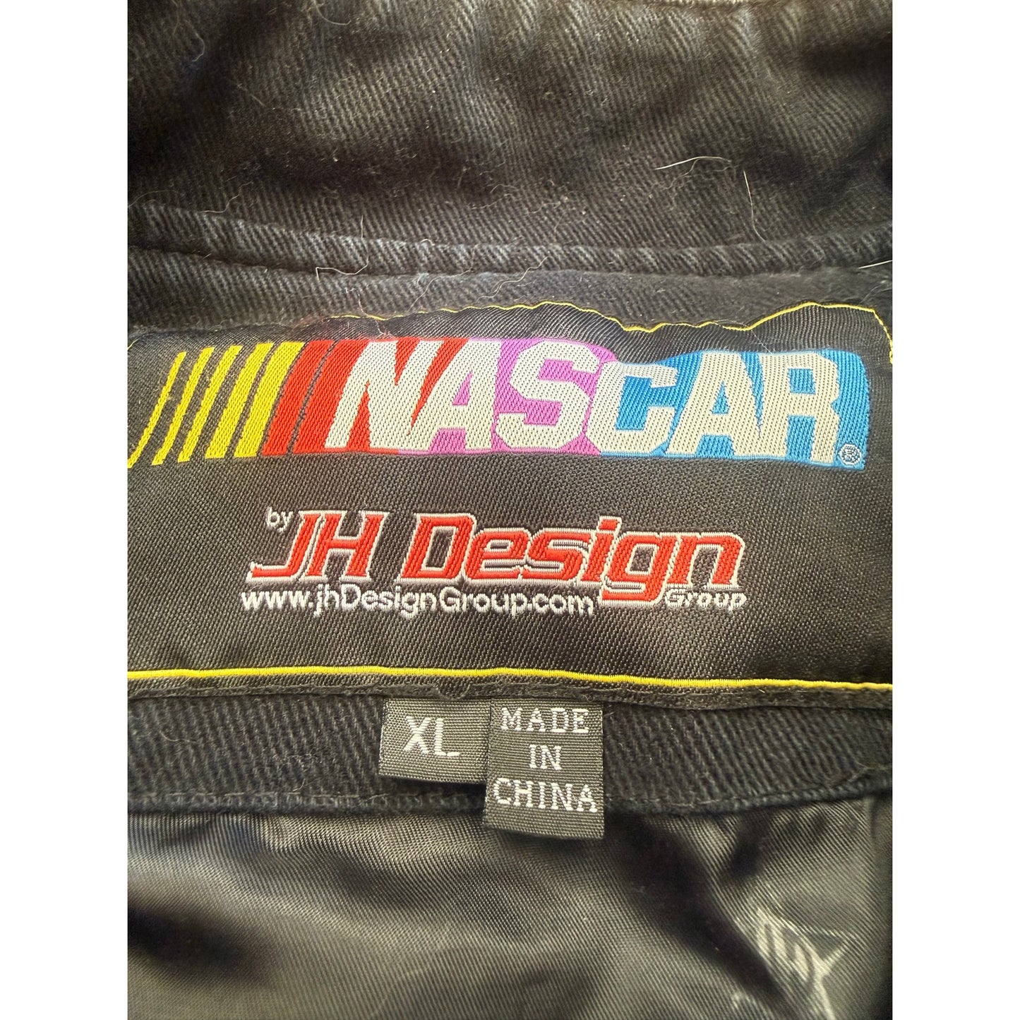 JH Design Keselowski Miller Lite NASCAR Racing Jacket XL