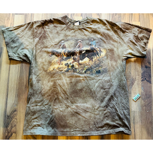 Western scene tie Dye Size xx-Large