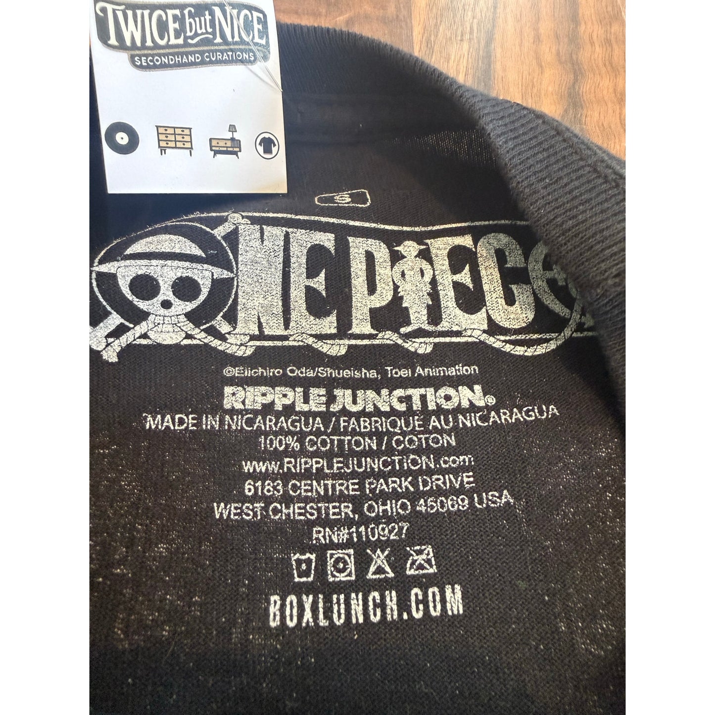 One Piece Devil Fruit Long Sleeve Size Small