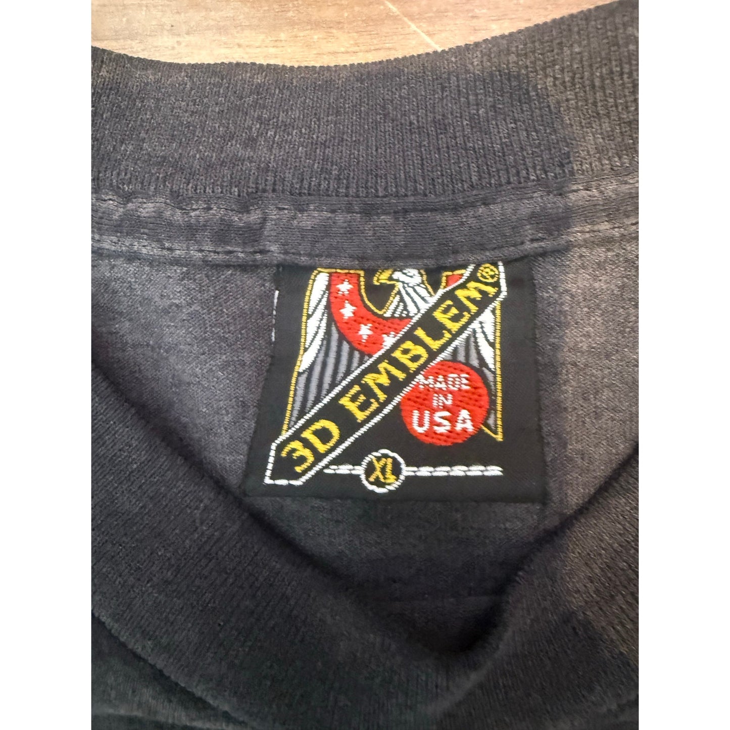 1993 Sturgis Live the Life 3D Emblem Size XL
