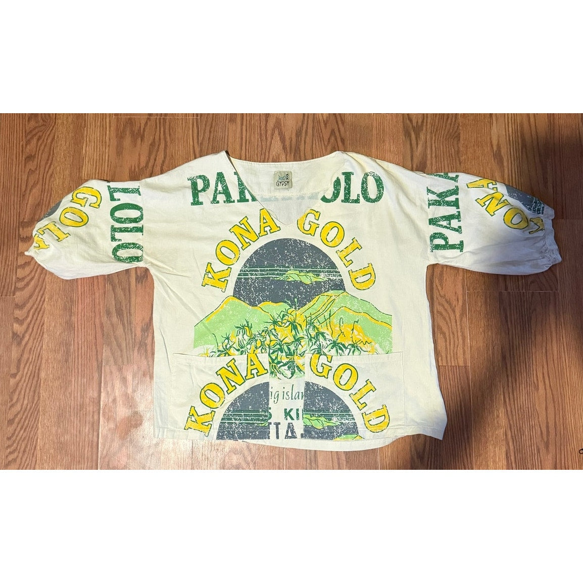 Jaded Gypsy Kona Gold Harvest Fields Top Size S/M