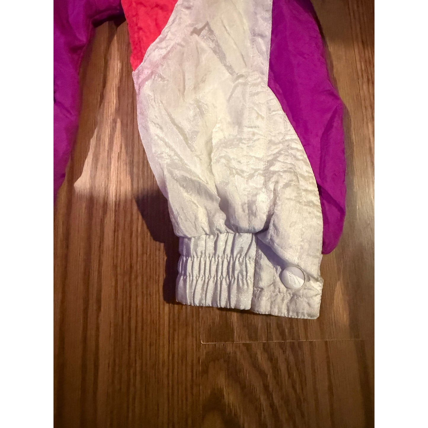 Nike Elite Pink Purple and White Windbreaker Size Small