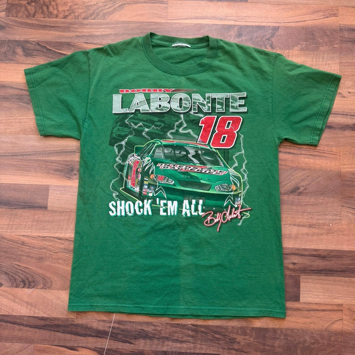 Y2k Bobby Labonte Interstate Battery Nascar Size Large