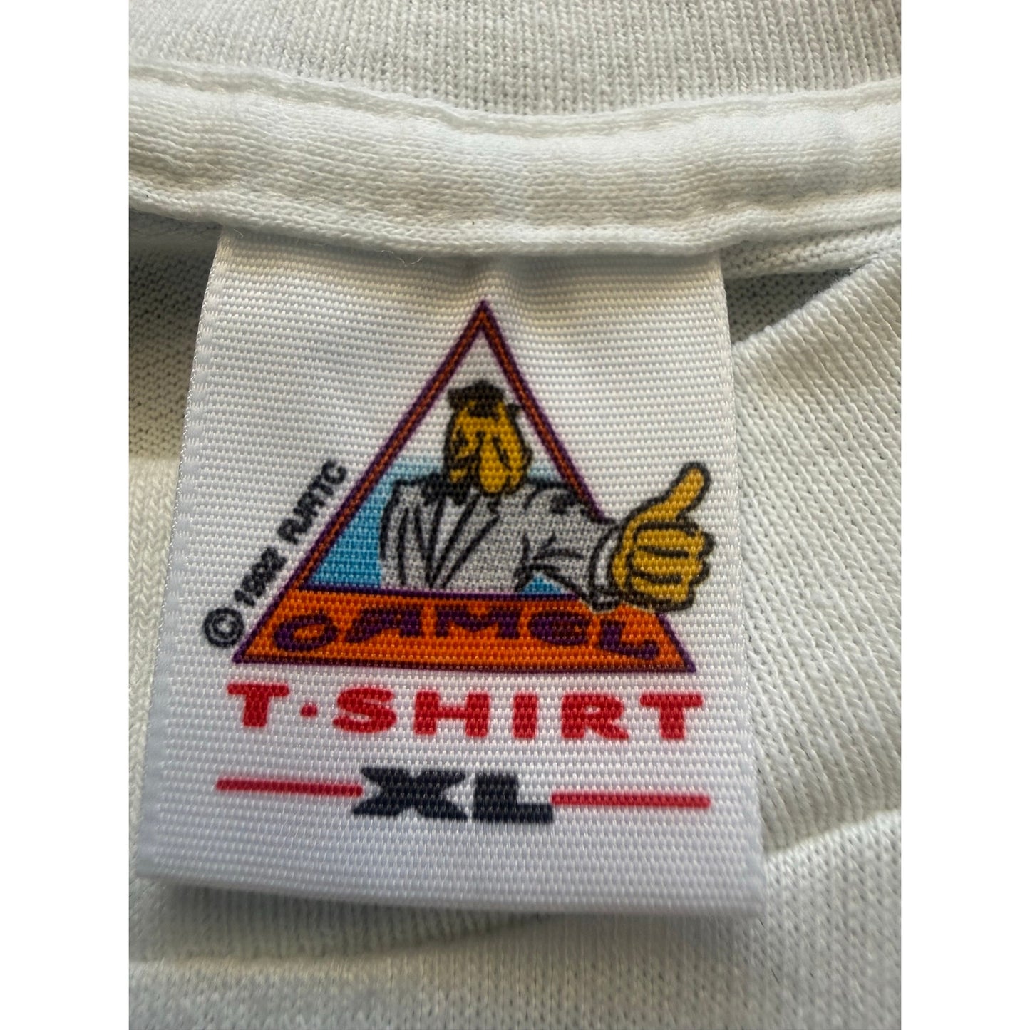 RARE 1992 Camel T shirt misprint size XL