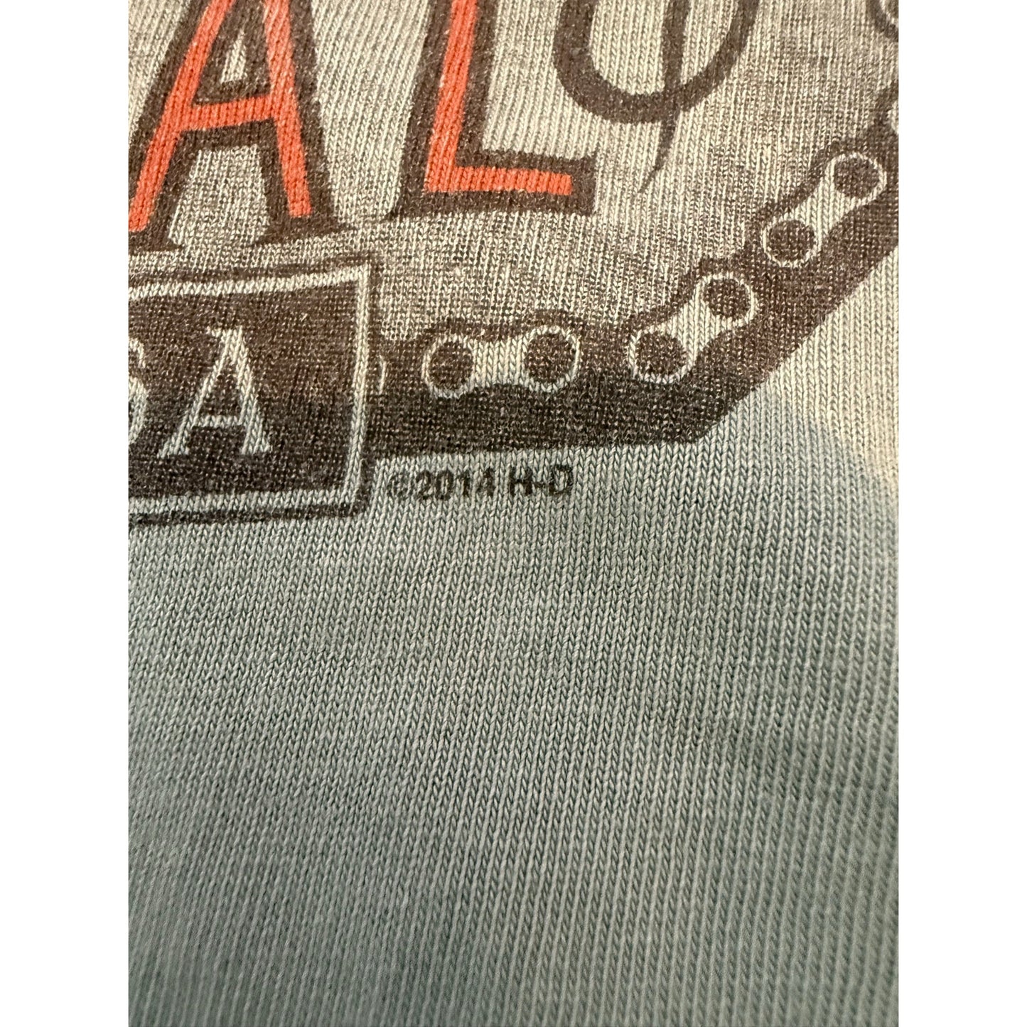 2014 Silverton Harley Davidson single stitch Size XXL