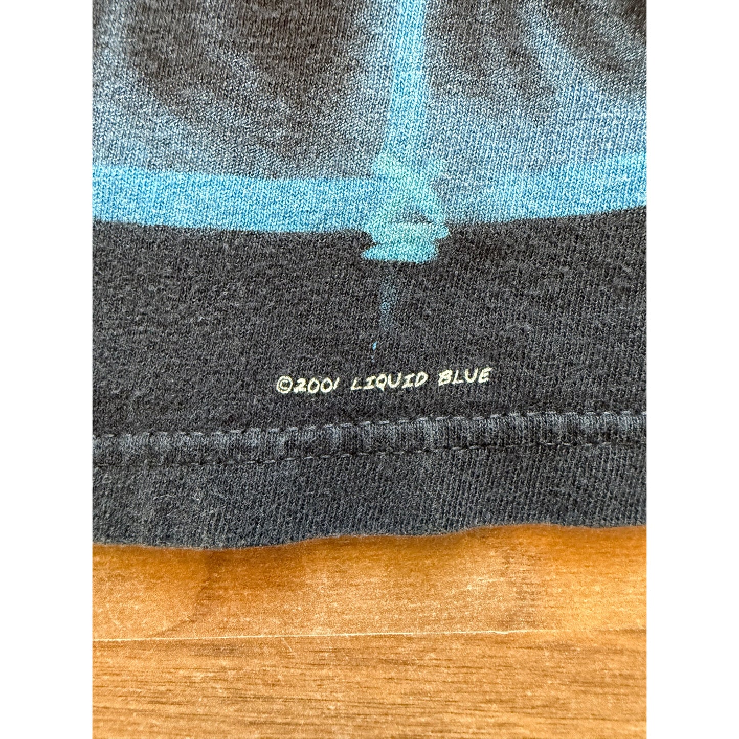Mystic Wolf AOP Liquid Blue Size XL