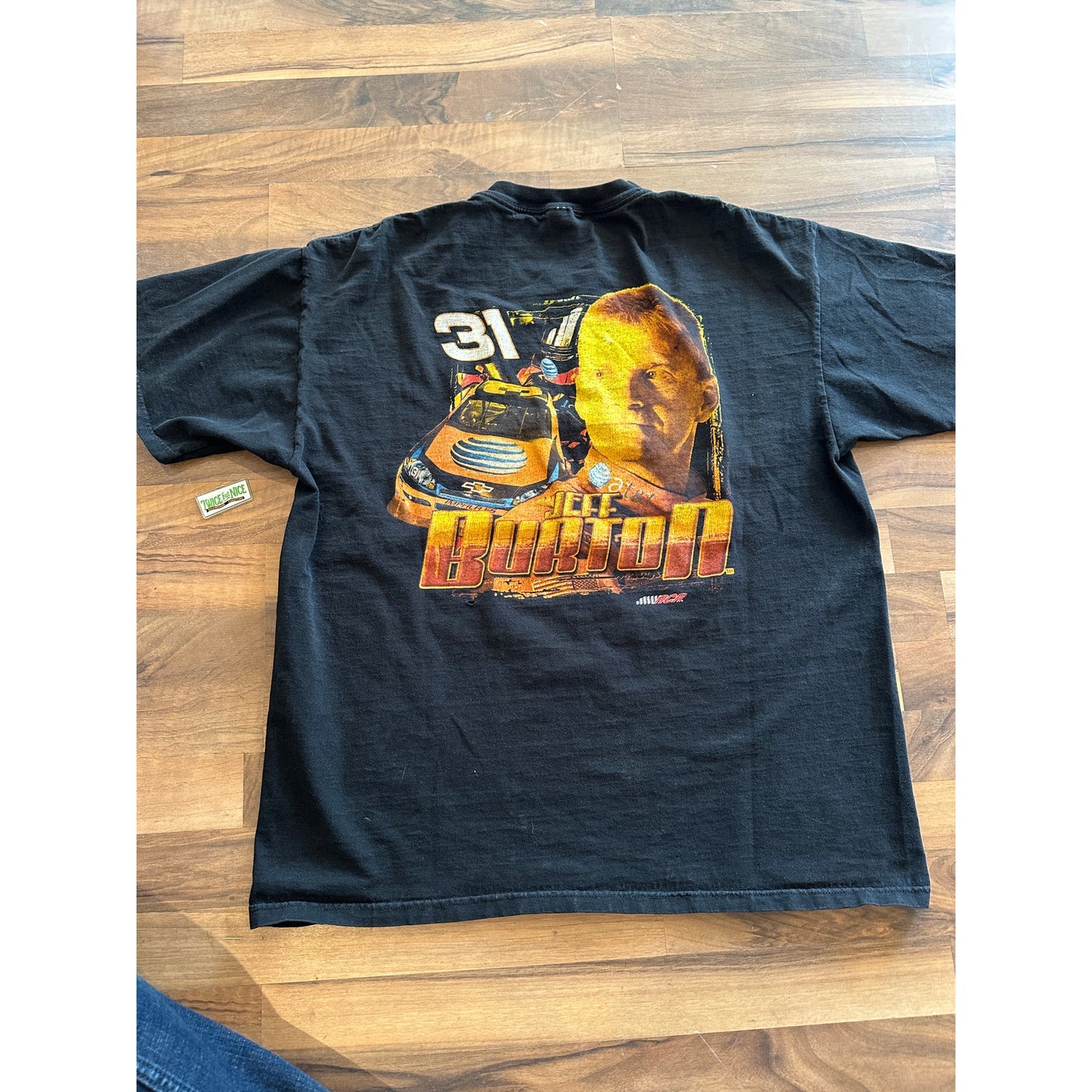 Vintage At&t Jeff Burton Nascar Size XL