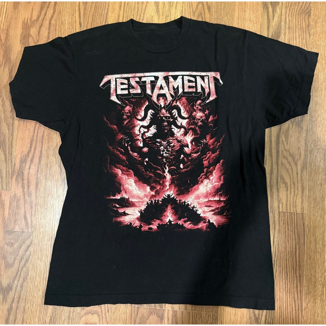 Testament Heavy Metal Band Size Medium