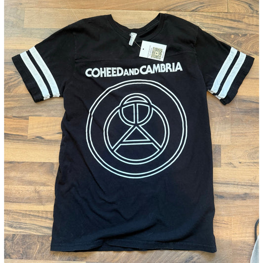 Coheed and Cambria striped sleeves number 33 size small
