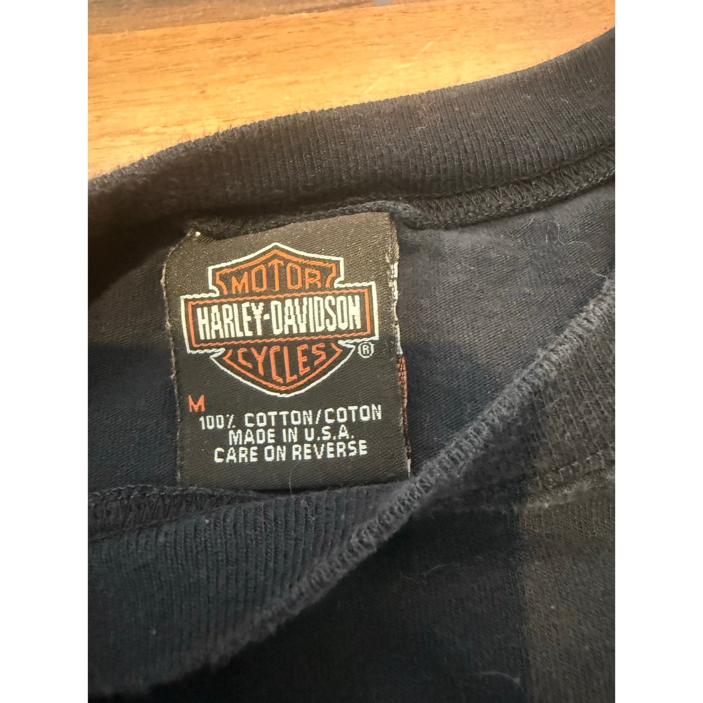 Y2K Thunder Mountain Harley Davidson Tie Dye Size Medium