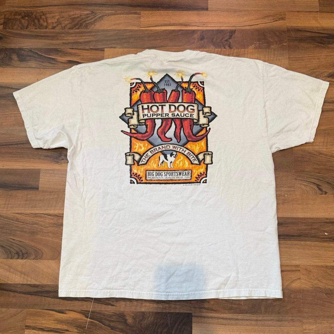 1998 Big Dogs Pupper Sauce Size XXL