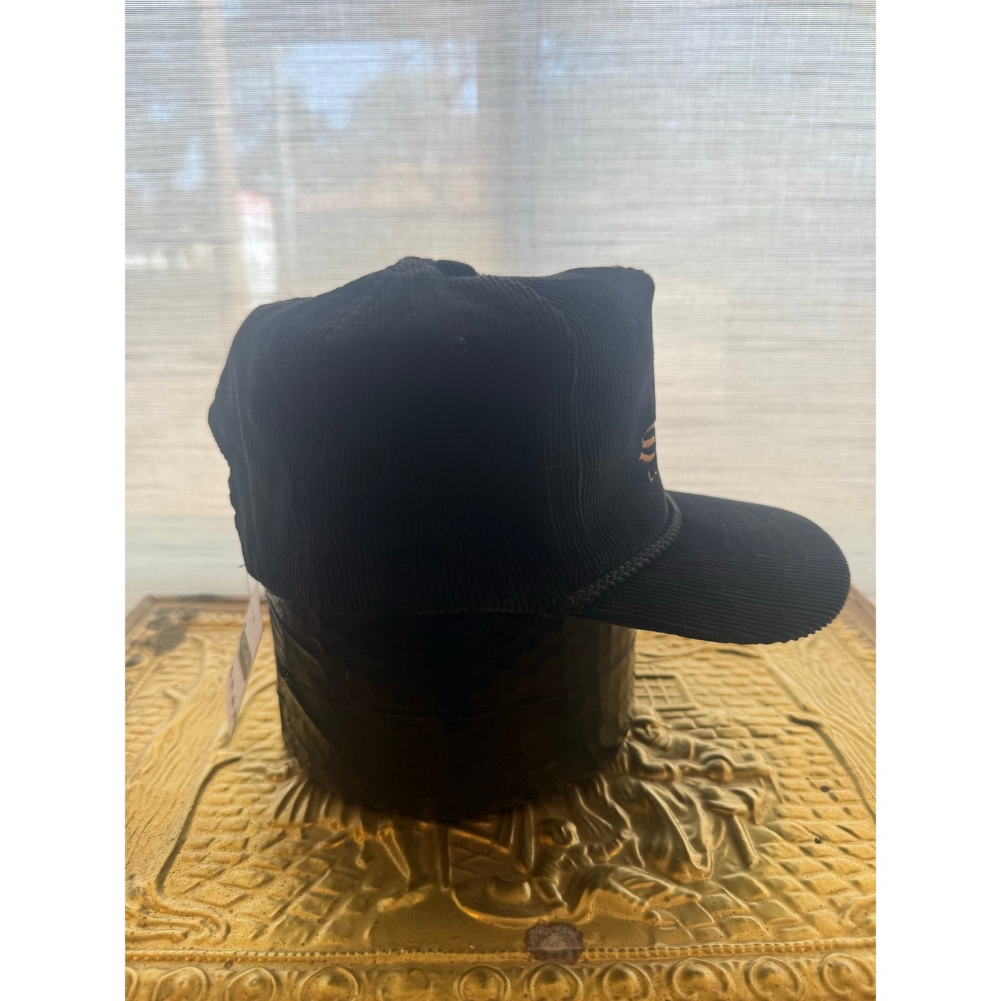 Sands Las Vegas Black Corduroy Snap Back