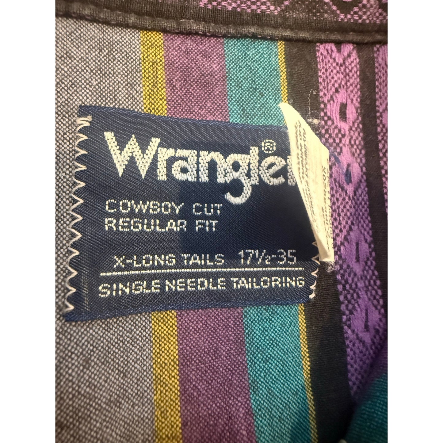Wrangler Brushpopper Southwestern designed size XL