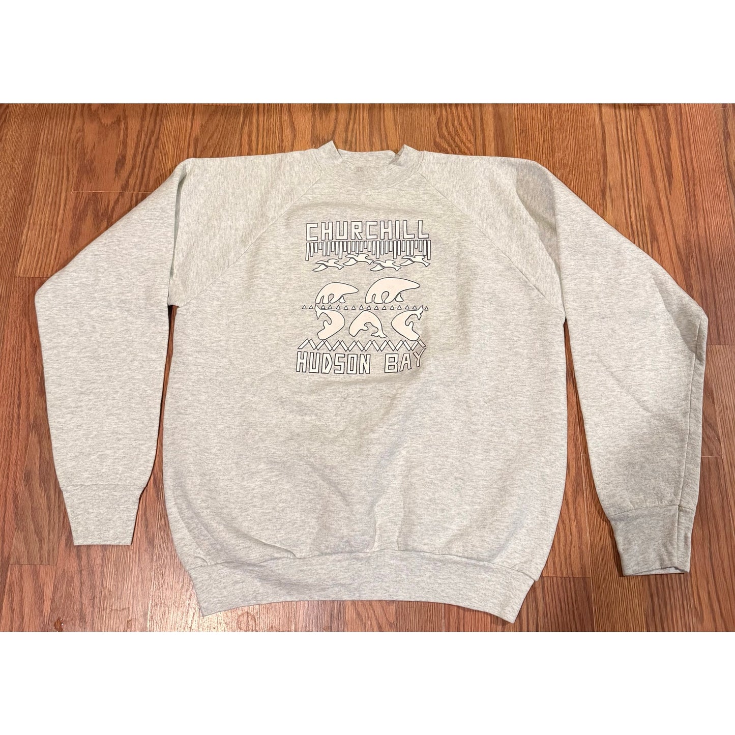 Gray Puff print Churchill Hudson Bay Size XL