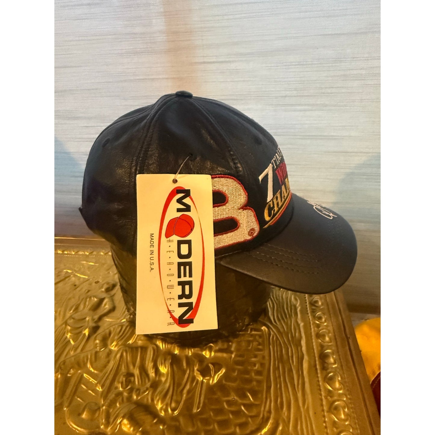 7 Time Champ Leather Earnhardt New With Tags