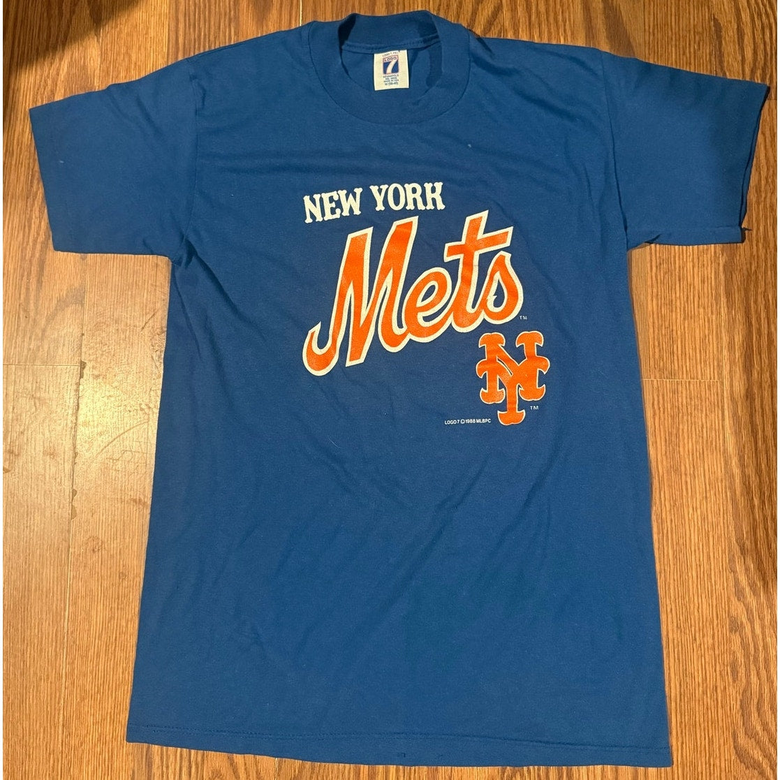 1988 logo 7 New York Mets size medium
