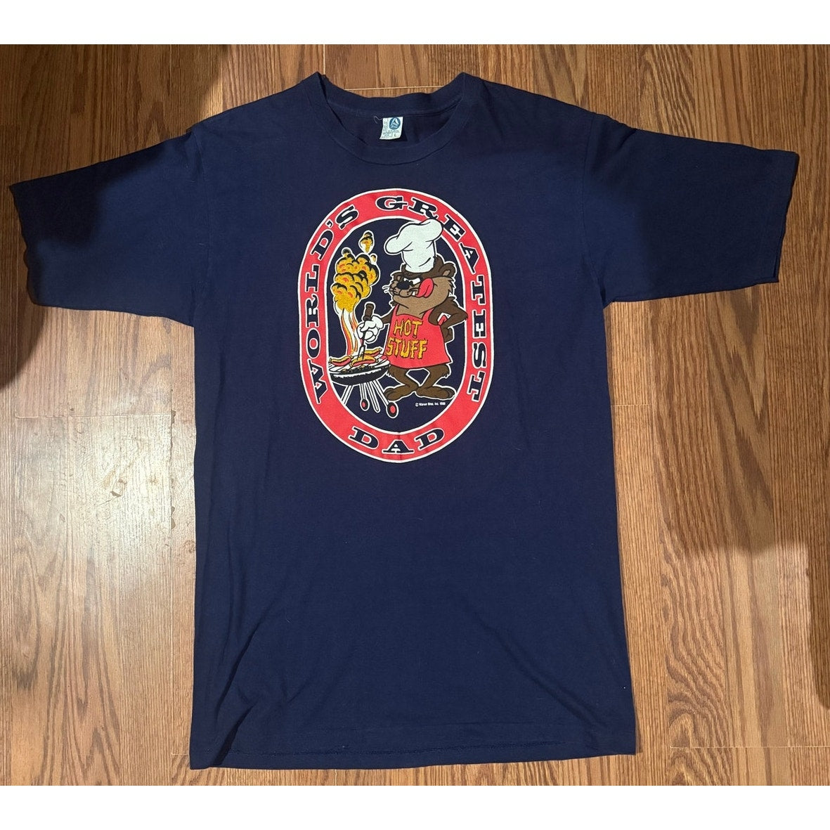 1986 Looney Tunes "World's Greatest Dad" Taz size L