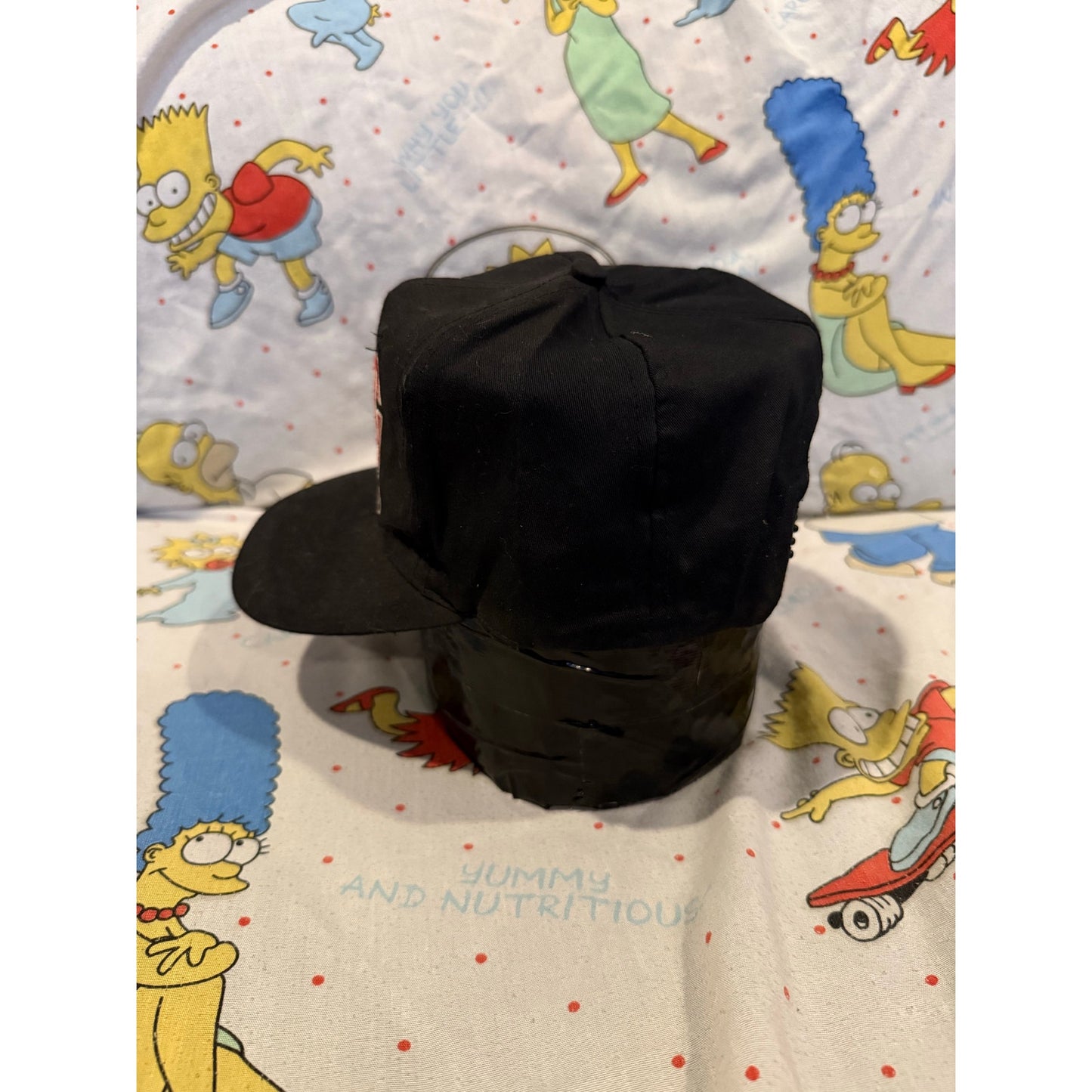 True vintage raging Chicago bulls hat