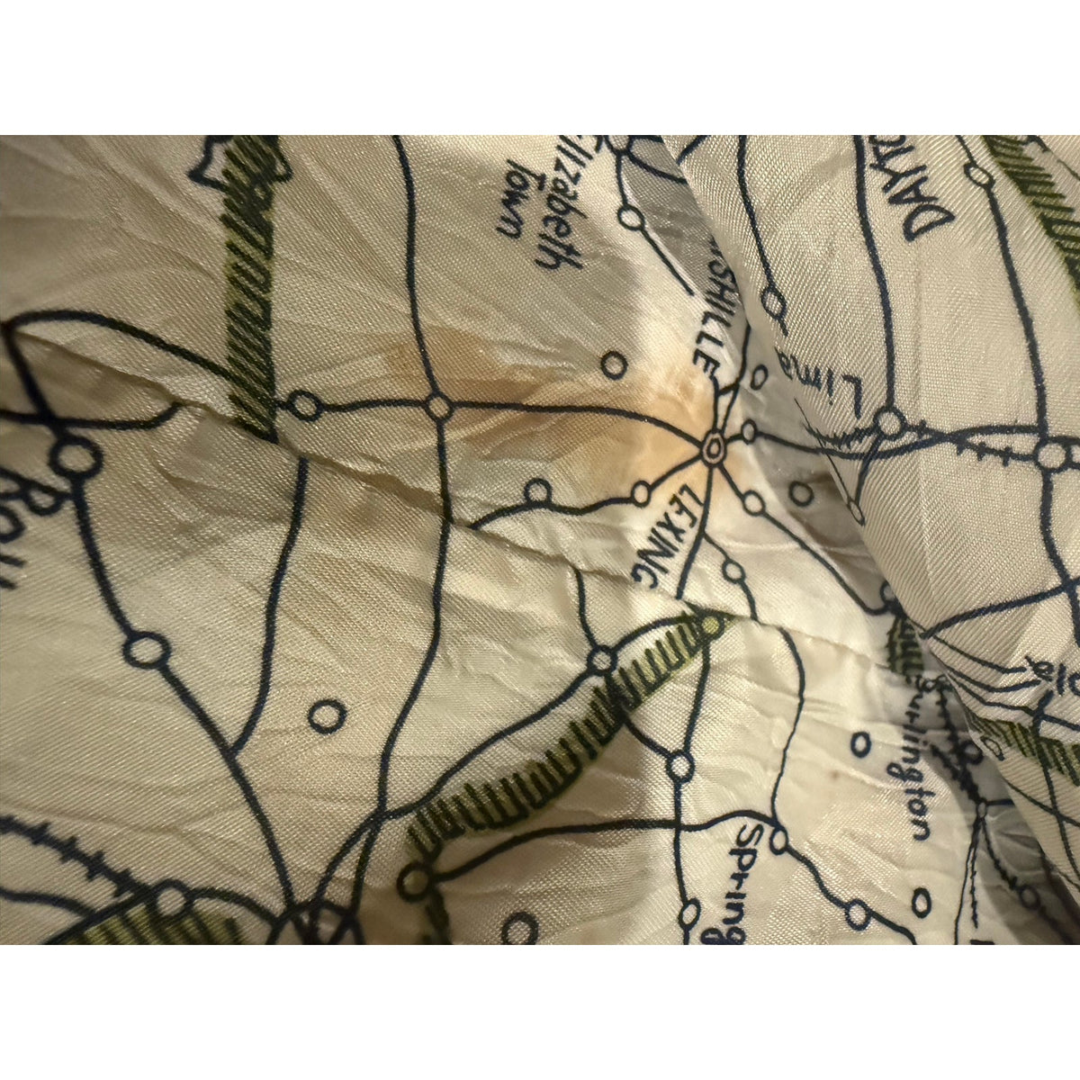 Midway Replica flight Jacket with escape map Lining Size XL