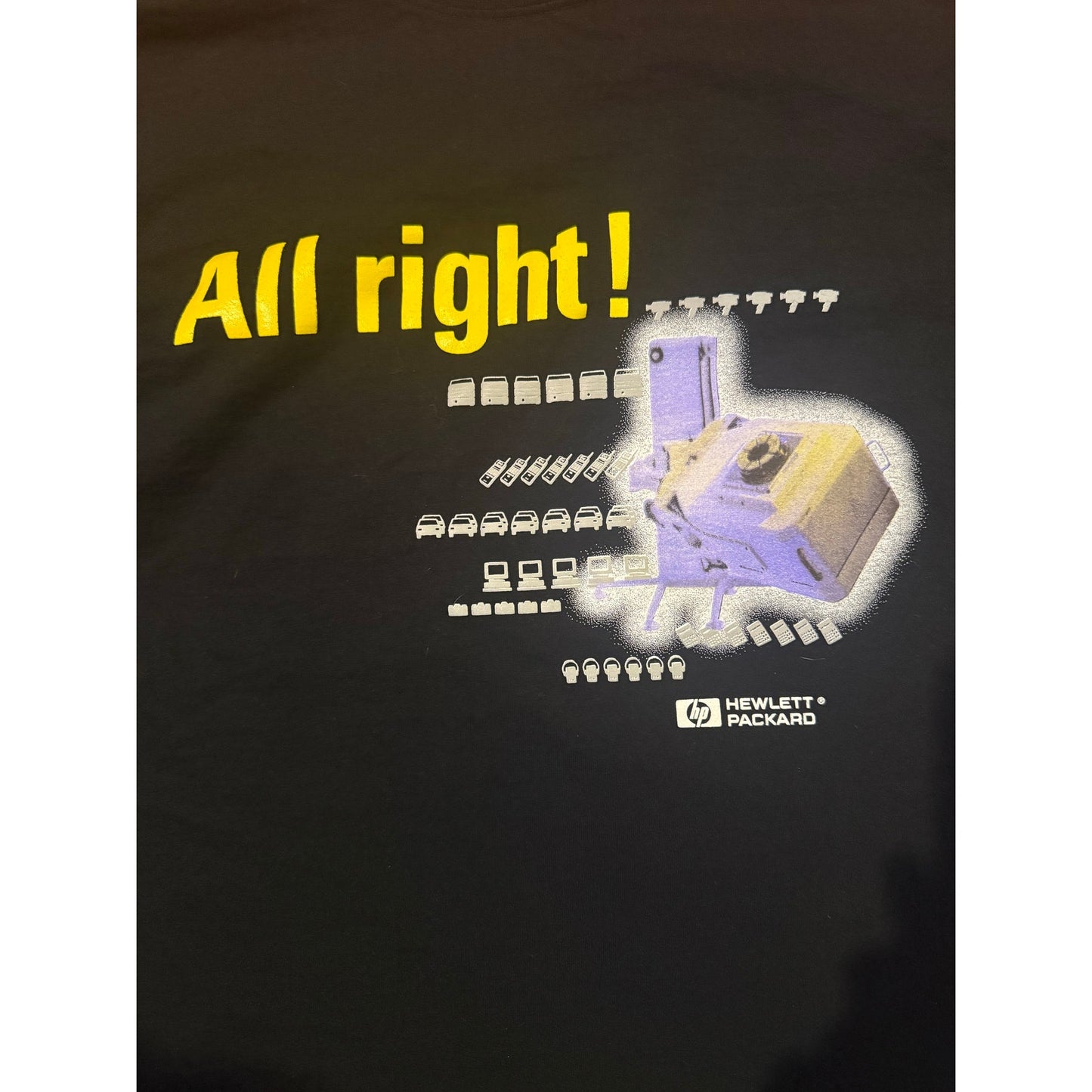 All Right HP 83000 MCU Series Rare Long sleeve