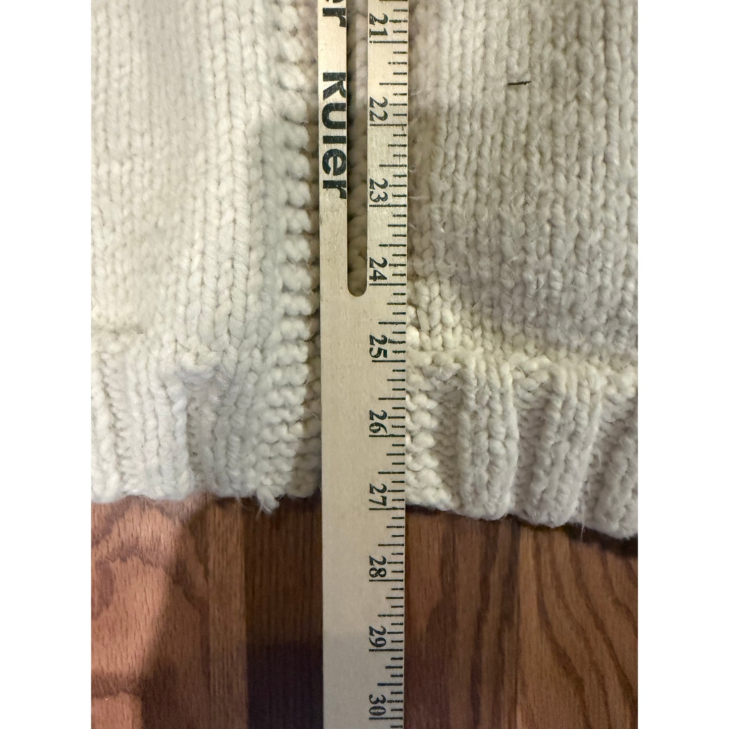 Handmade Horse Zip Sweater Size Large
