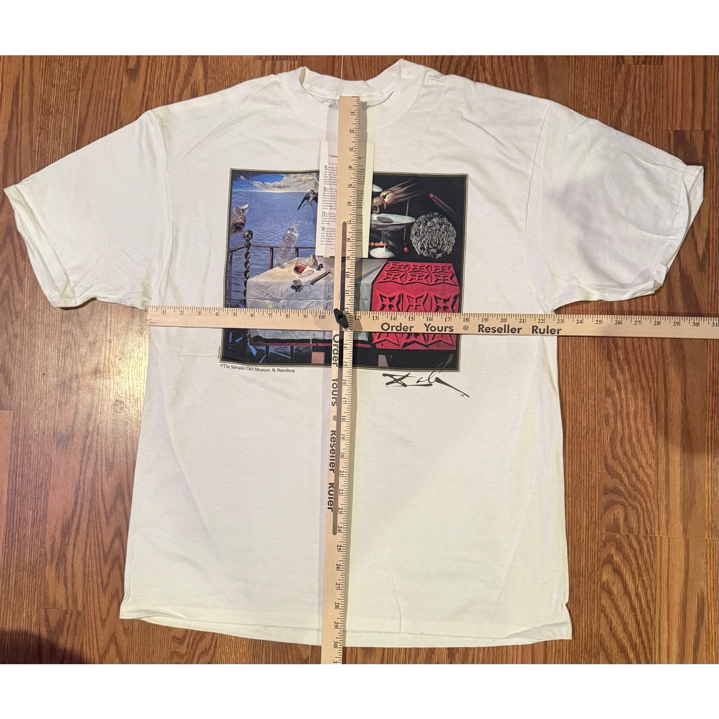 Vintage Salvador Dalí “Nature Morte Vivante” Serigraphia Art T-Shirt – XL – Made in USA