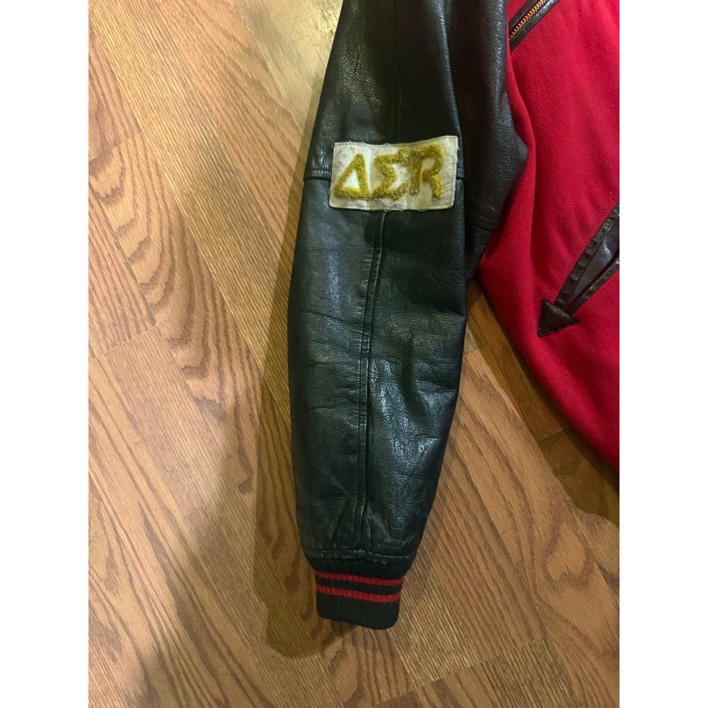 Vintage 80s–90s Reebok Varsity Jacket | Wool & Leather