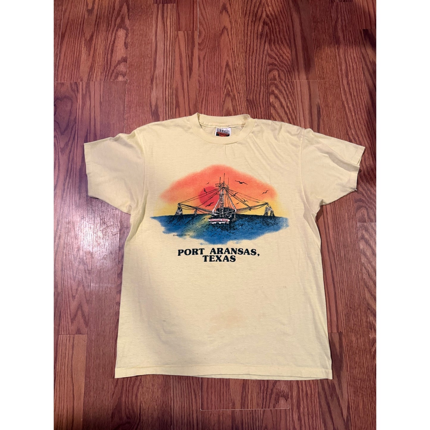 1980's Port Aransas Texas RJR Tobacco Promo Size L