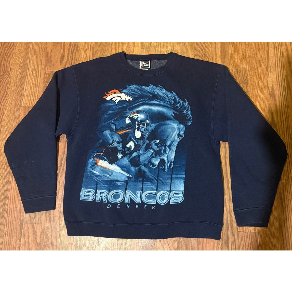 1990s Pro Player Denver Broncos Crewneck