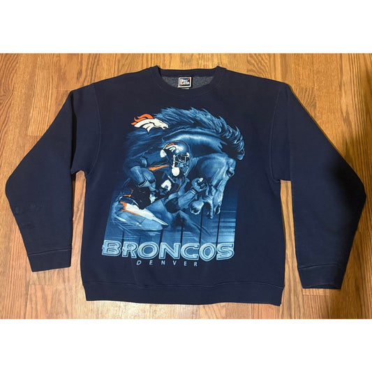 1990s Pro Player Denver Broncos Crewneck