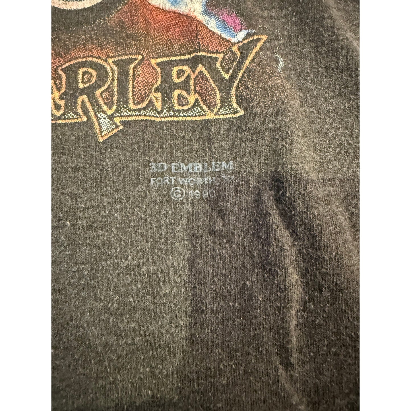 3D Emblem Harley Davidson Wizard Last Rider on Earth