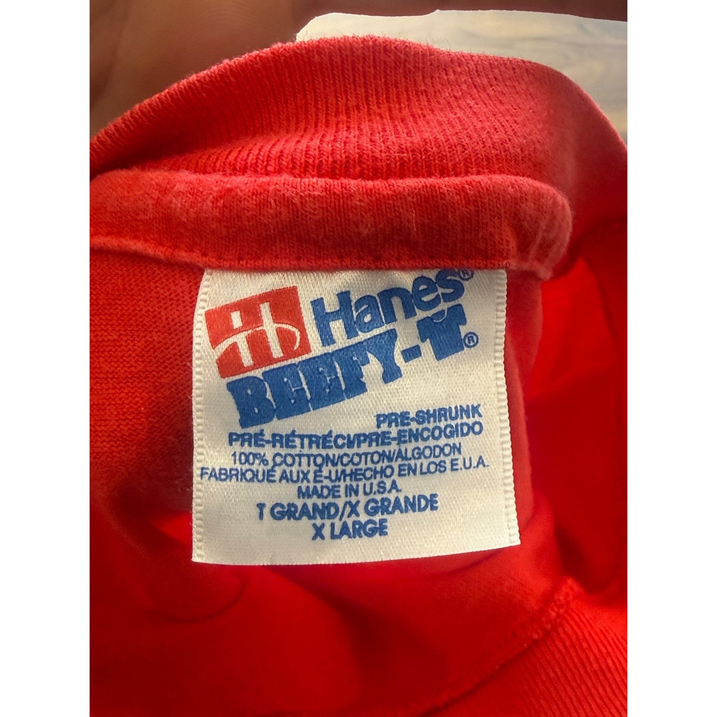 Texas Lotto Scratchman single stitch Size Xl