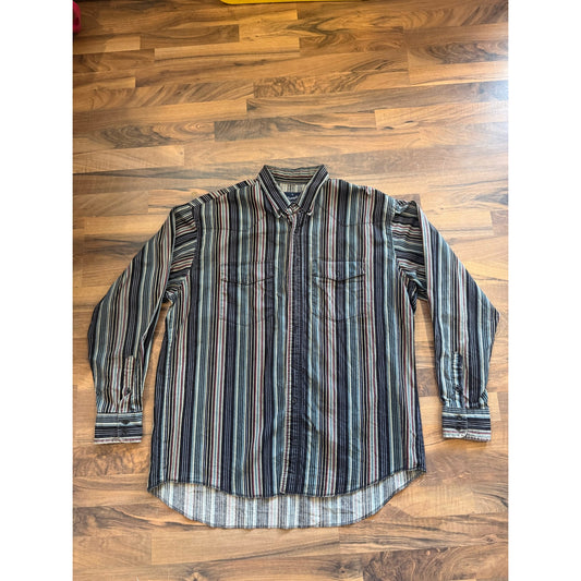 Wrangler Dark Stripes with Extra Buttons Size XL