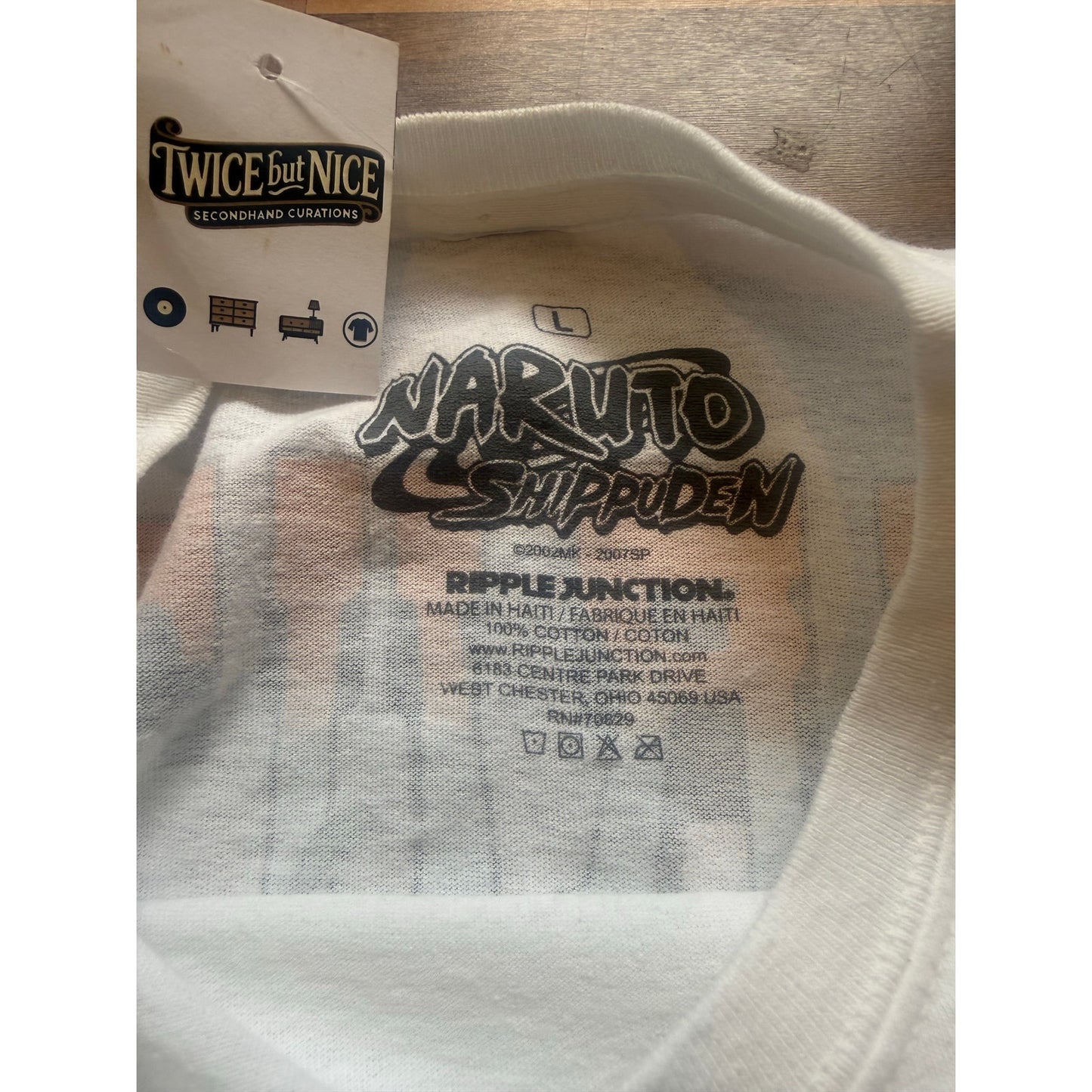 Naruto Uzumaki Ripple Junction Size Large