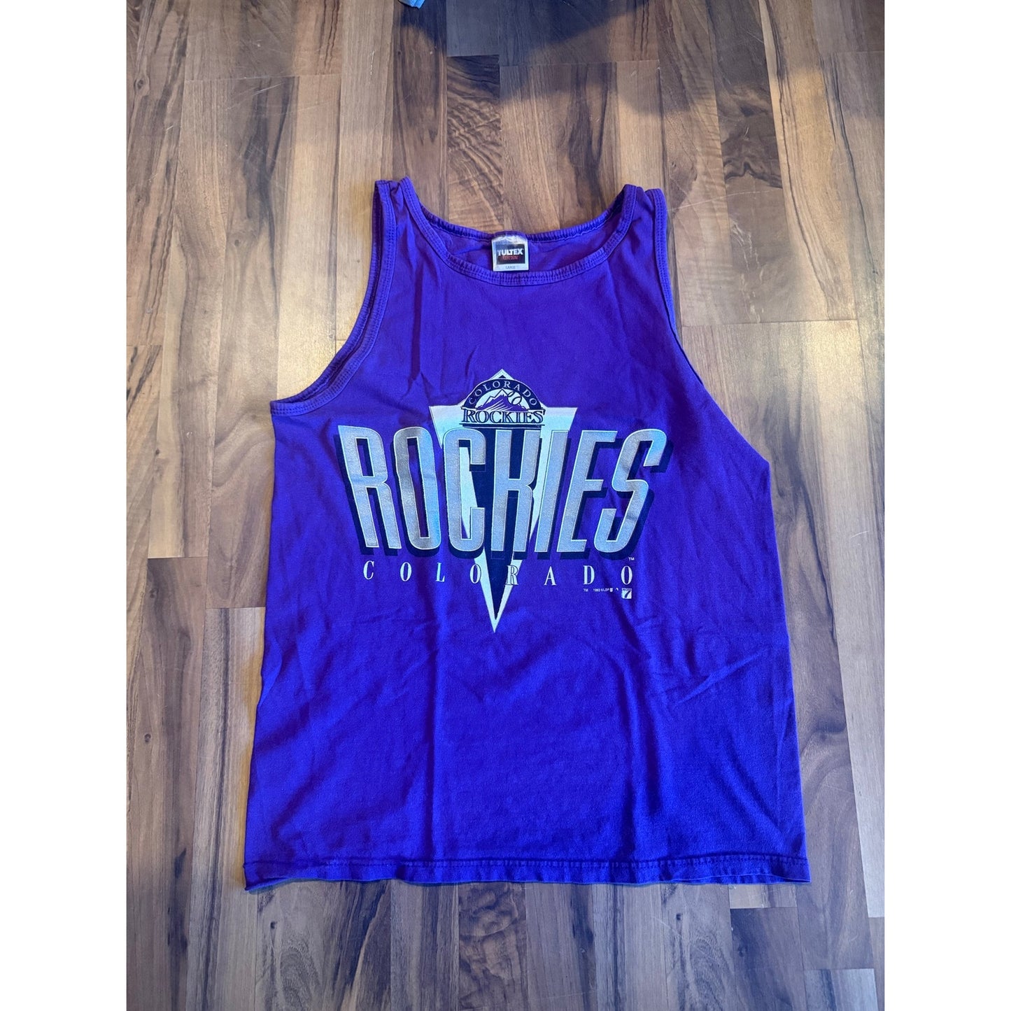 Colorado Rockies Tank Top Size Large