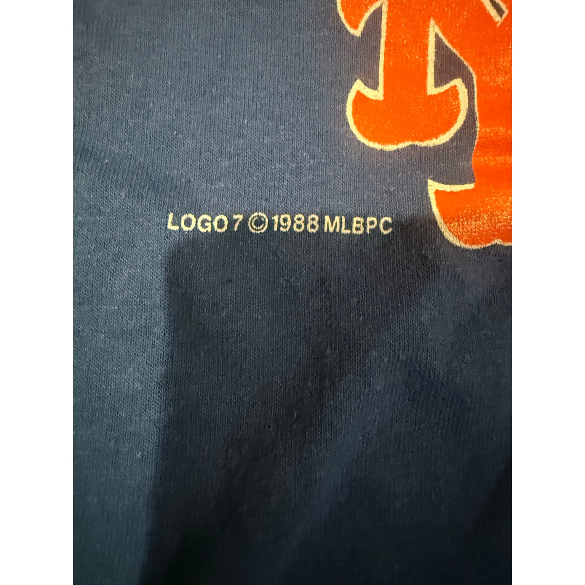 1988 logo 7 New York Mets size medium
