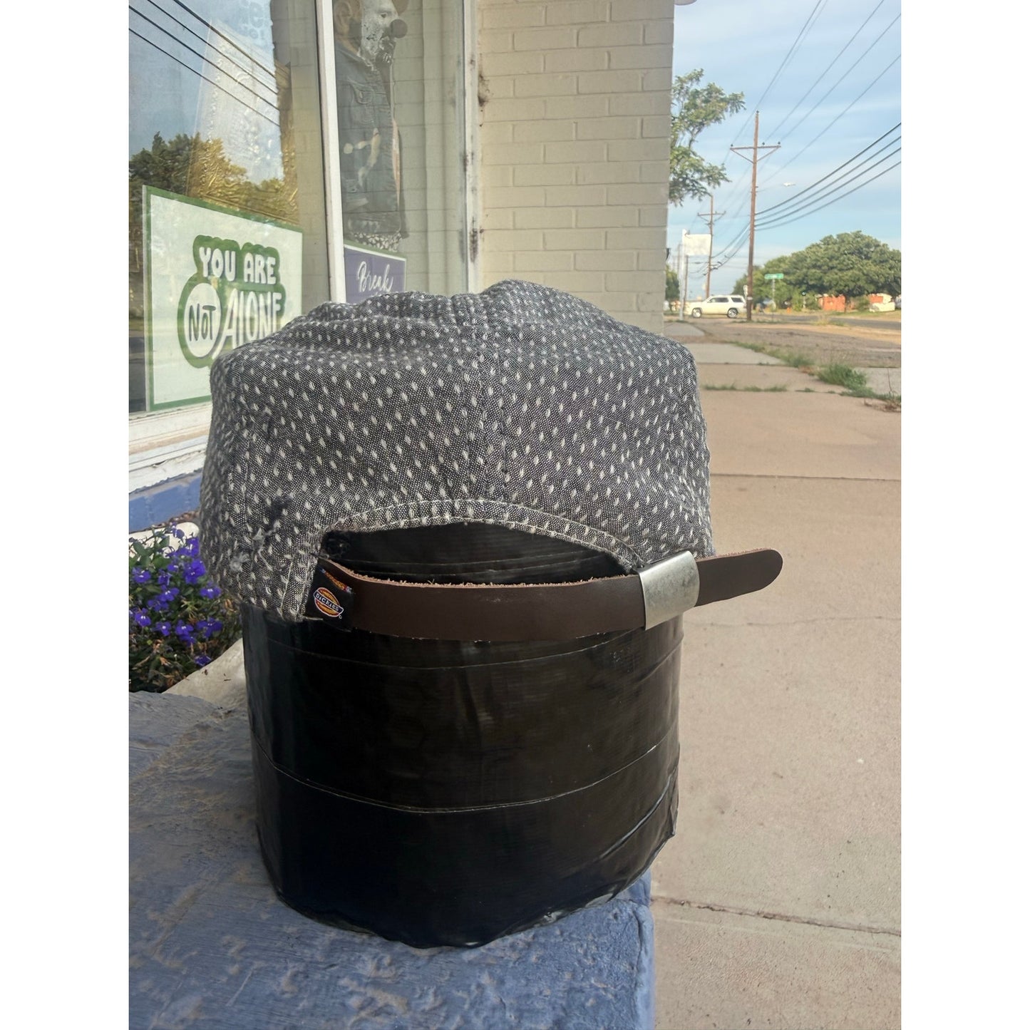 Dickies Leather Strap Engineer Style Cap