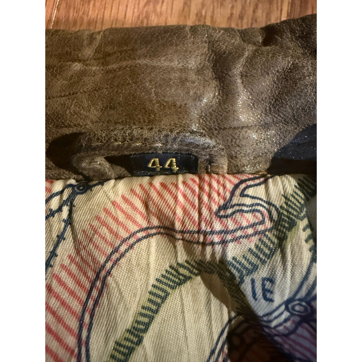 Midway Replica flight Jacket with escape map Lining Size XL