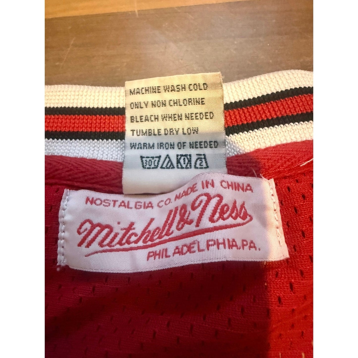 Michael Jordan Bulls Jersey 1991-92 Size 56