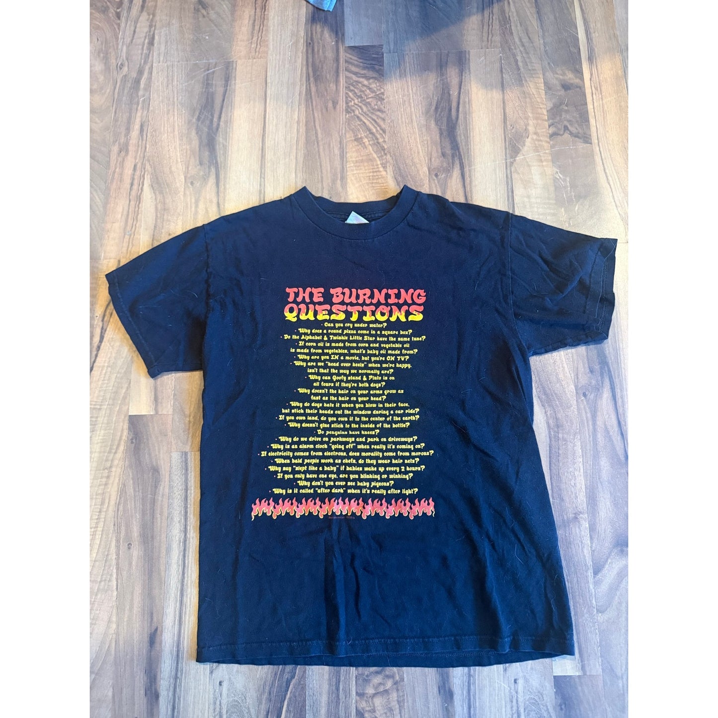 Burning Questions Size Medium
