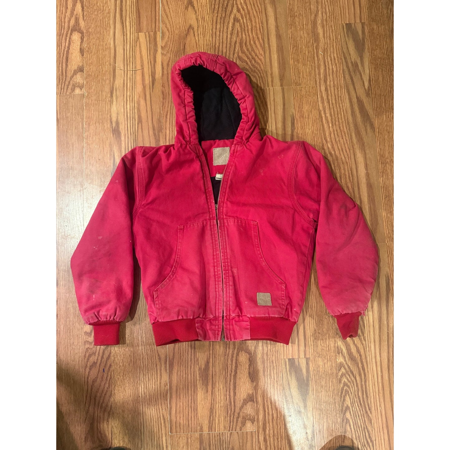 Vintage Kids Red Carhartt (Medium 10-12)