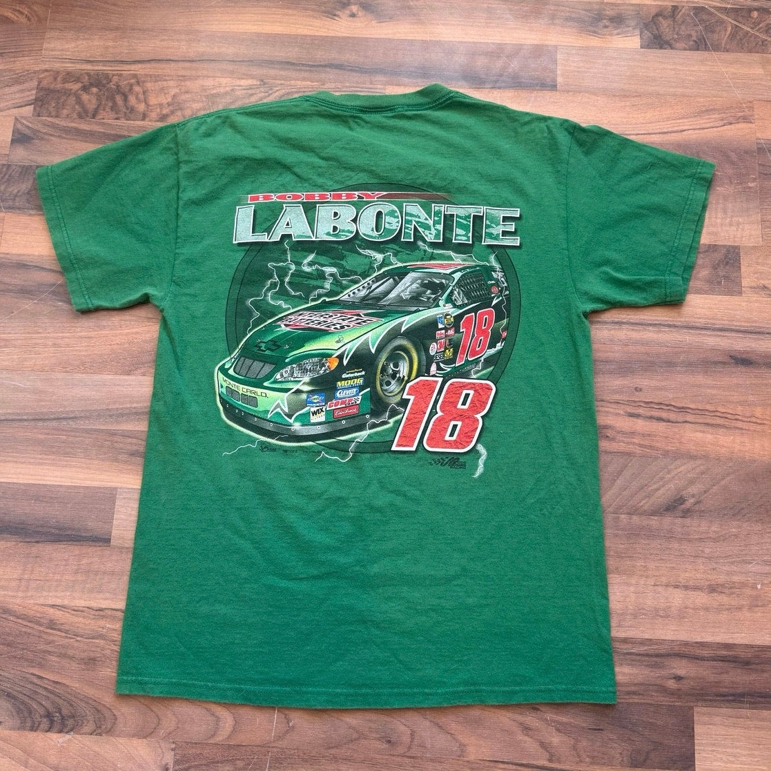 Y2k Bobby Labonte Interstate Battery Nascar Size Large