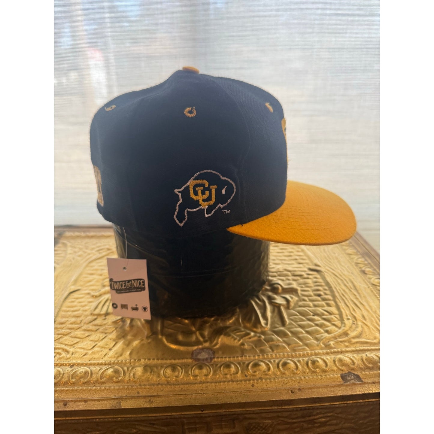 Colorado Buffaloes Spellout Fitted Hat 7 3/8